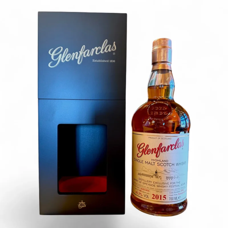 Glenfarclas – 11 Year Old 2015 Family Casks Single Matusalem Cask #5950 Spirit of Speyside 2026 Distillery Exclusive Speyside Single Malt Scotch Whisky (70cl, 61.3%)