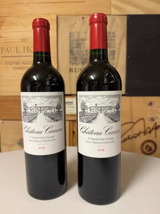 2015 Chateau Canon - Saint-Émilion 1er Grand Cru Classé A - 2 Bottles (0.75L)