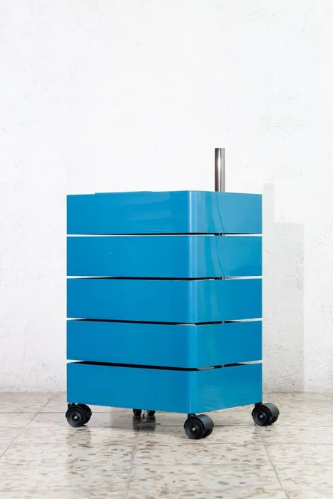 Magis - Konstantin Grcic - Trolley - 360° - Blue - ABS - BRAND NEW