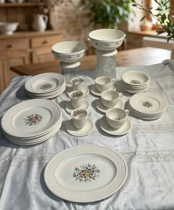 Wedgwood - Coffee and tea service (39) - conway - Porcelain