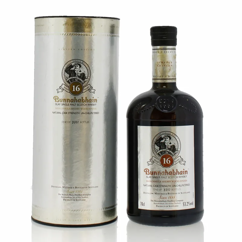 Bunnahabhain – 16 Year Old Manzanilla Finish