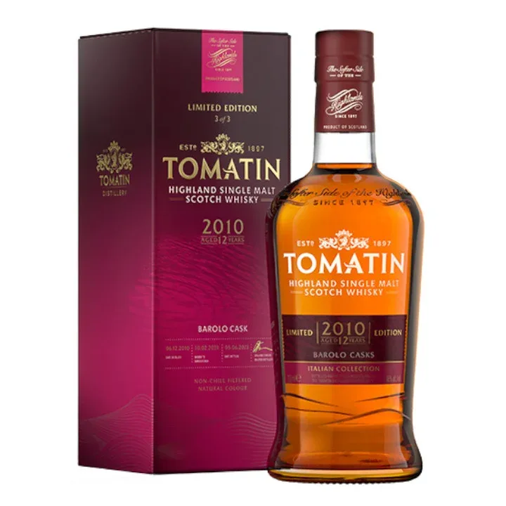Tomatin – Italian Trio Barolo Cask