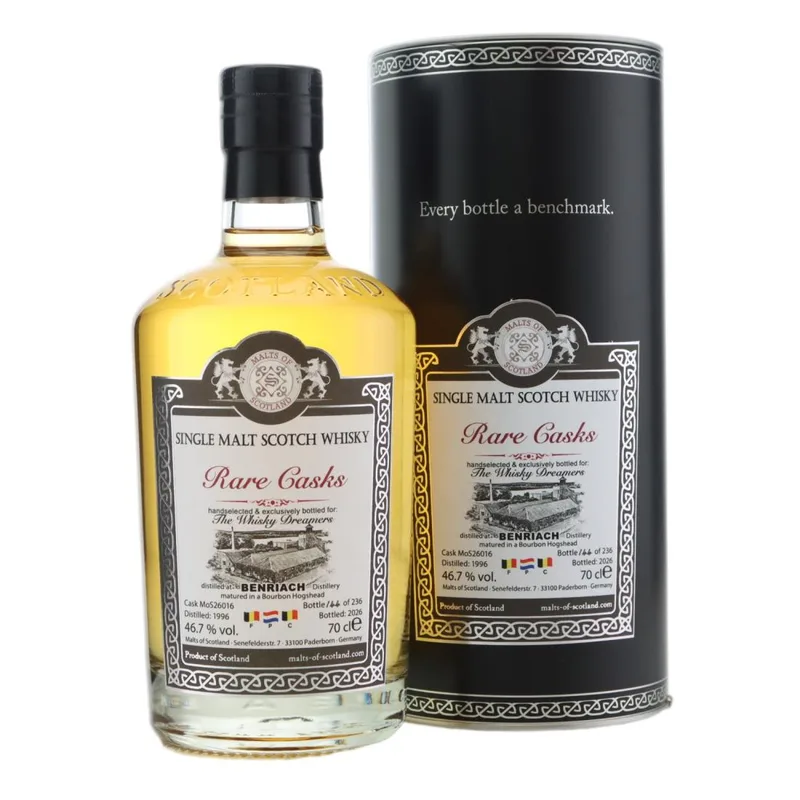 Benriach – 1996 Malts of Scotland Rare Casks