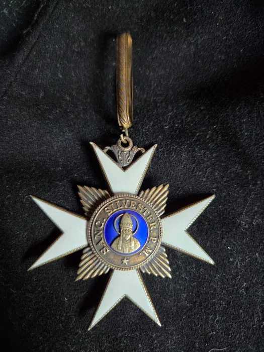 Vatican - Military medal - Commander of the Order of Saint Gregory the Great