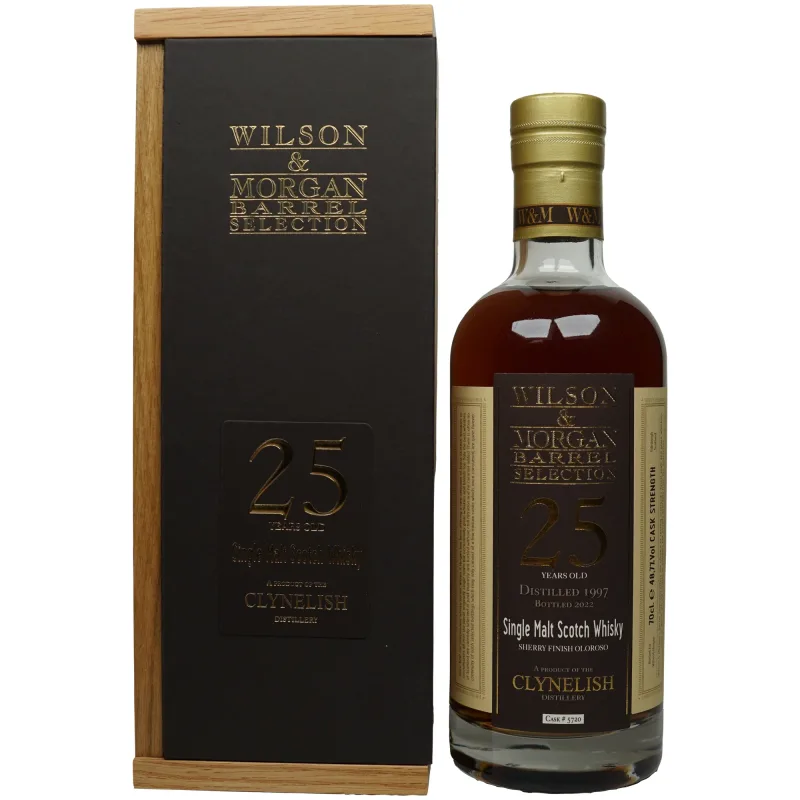 Clynelish – 25 Year Old 1997/2022 Wilson & Morgan