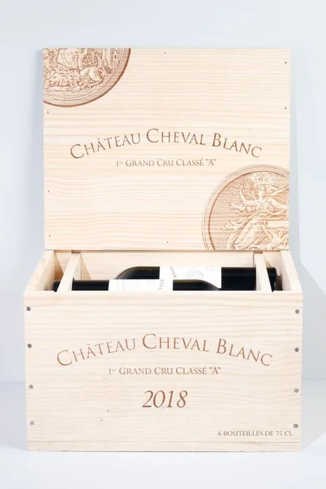 2018 Château Cheval Blanc - Saint-Émilion 1er Grand Cru Classé - 6 Bottles (0.75L)