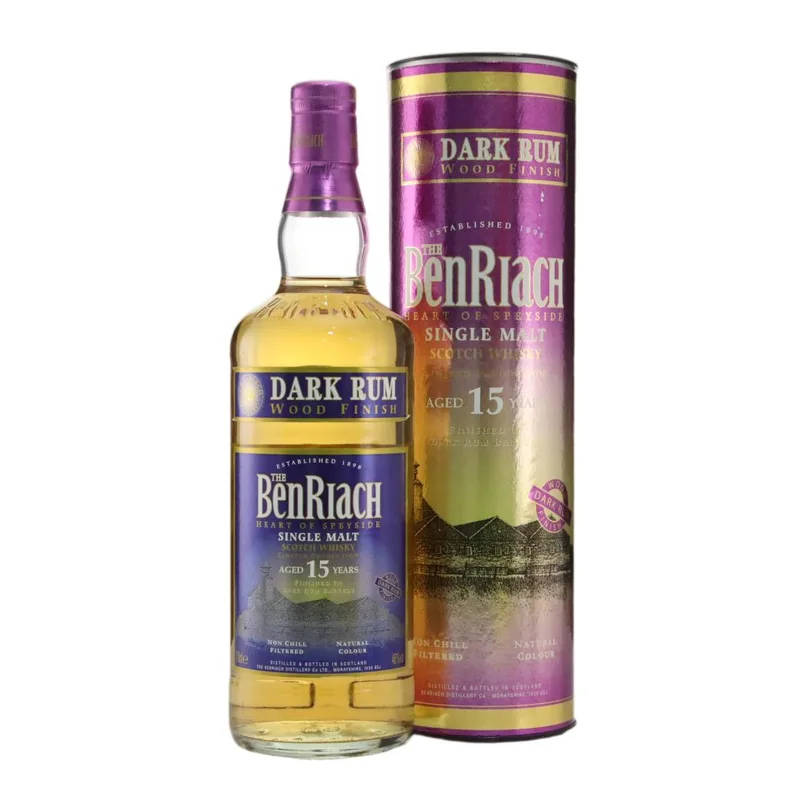 Benriach – 15 Year Old Dark Rum Wood Finish (70cl, 46.00%)