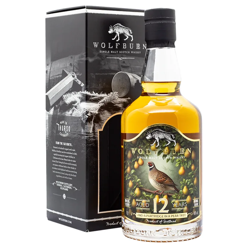 Wolfburn – Aged 12 Years And a Partridge in a Pear Tree Christmas Edition 2025 (70cl, 46%)