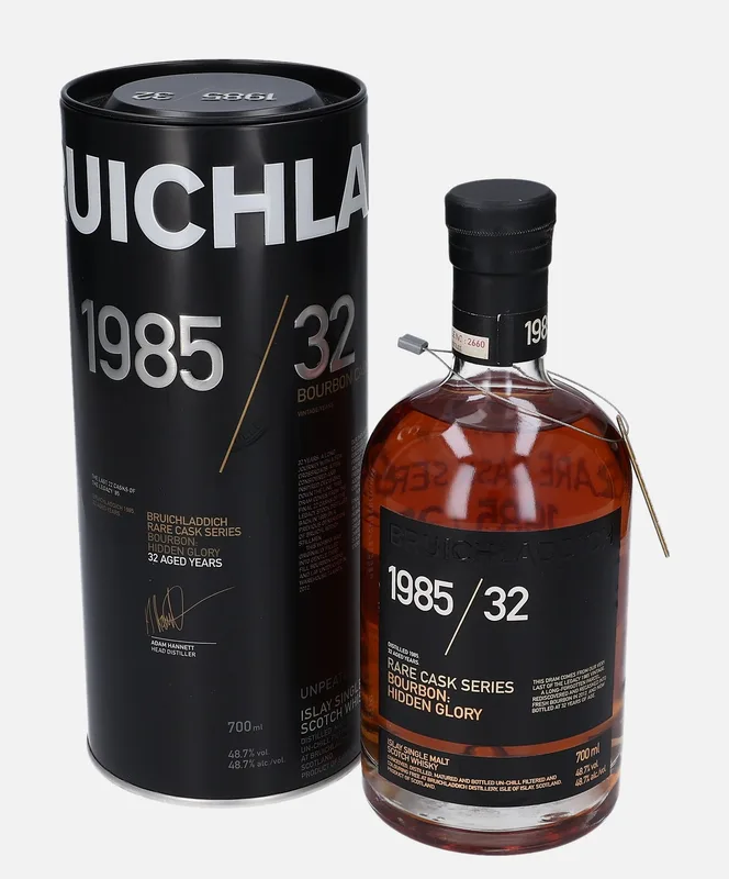 Bruichladdich – Hidden Glory 1985 32 Year Old Rare Cask Series