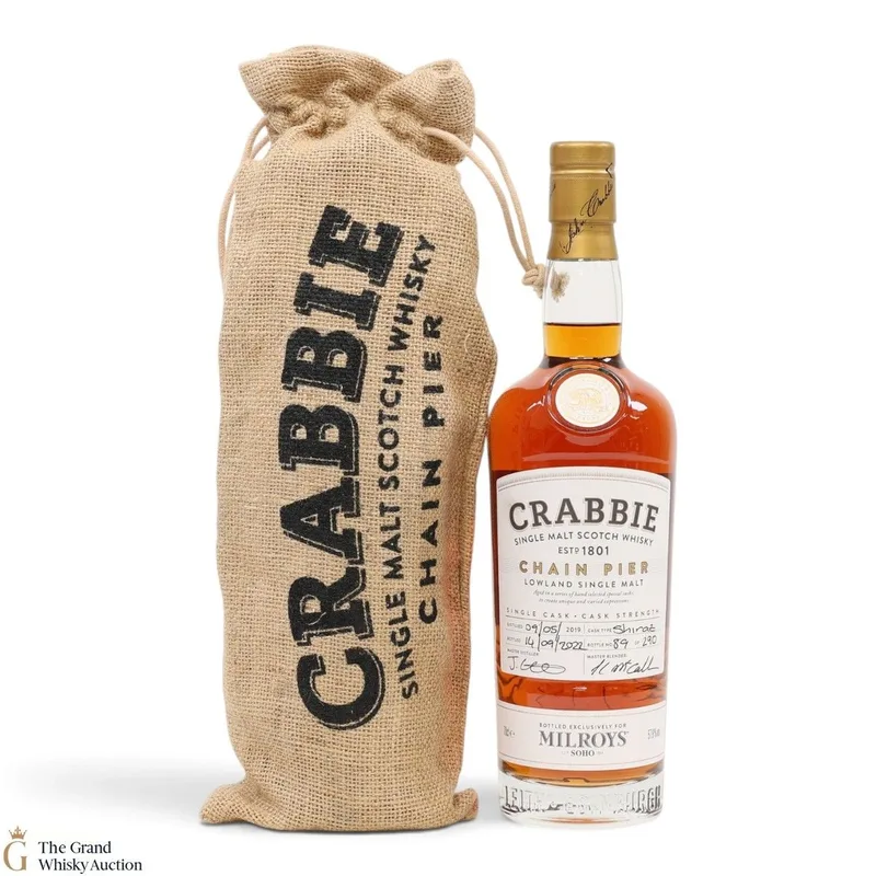 Crabbie - 3 Year Old - 2019 Chain Pier - Milroys (70cl, 57.8%)