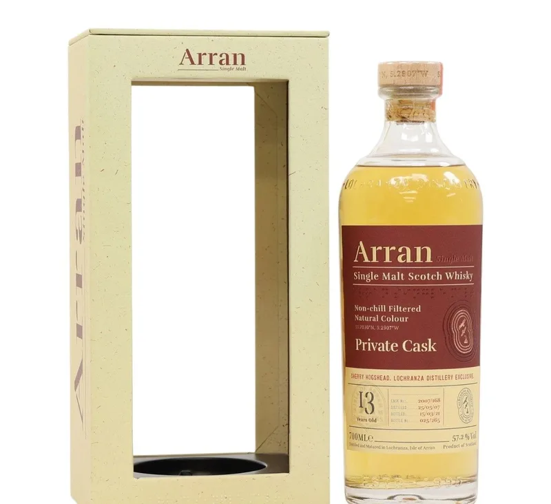 Arran – 13 Year Old 2007 - Private Cask #168