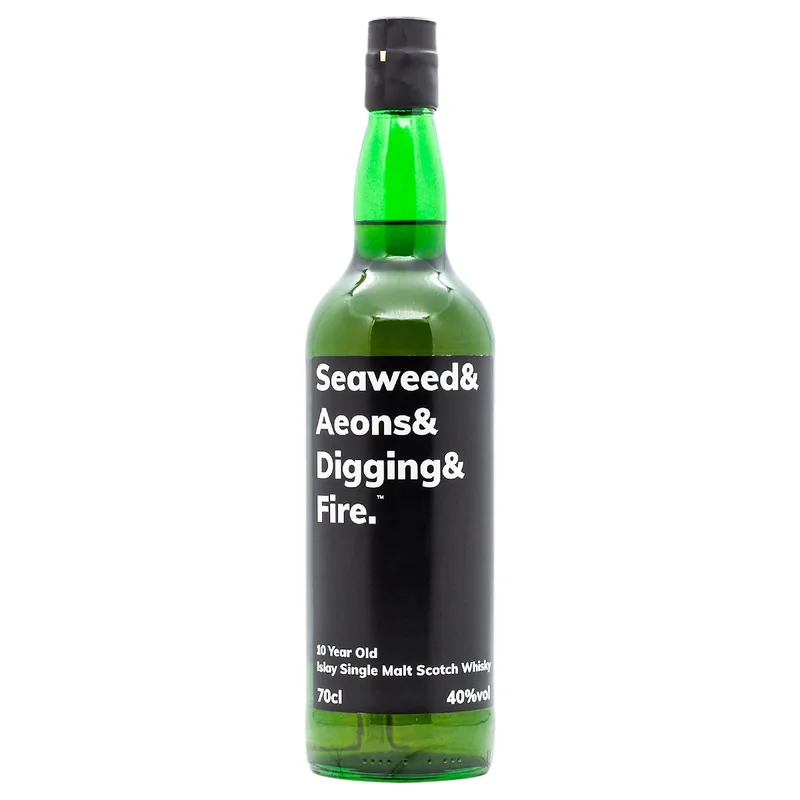 Seaweed & Aeons Digging & Fire 10 Year Old Islay Single Malt (70cl, 40%)
