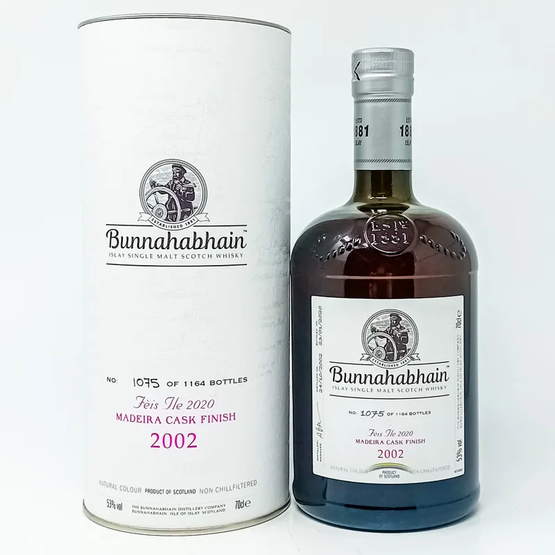 Bunnahabhain – 2002 Madeira Cask Finish Feis Ile 2020