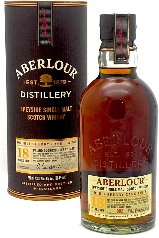 Aberlour – 18 Year Old Highland Single Malt Scotch Whisky