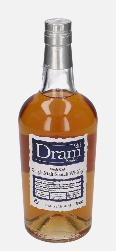 Tomatin – 1987 23 Year Old The Scottish Liqueur Centre Senior Dram