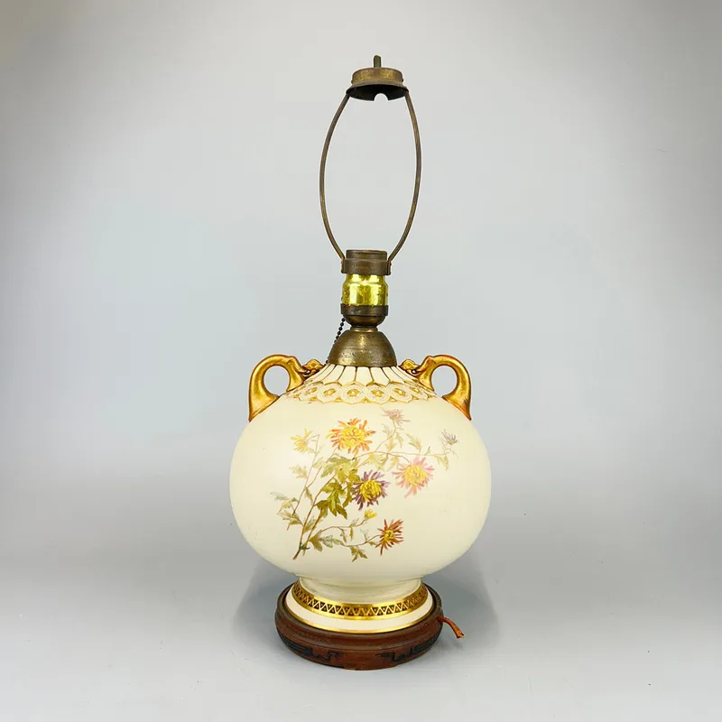 Royal Worcester Table Lamp