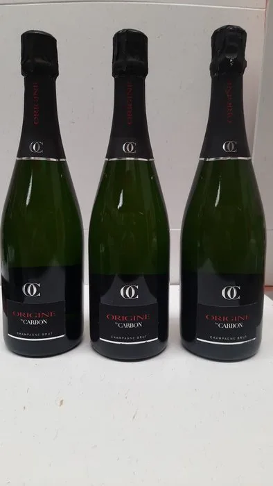 Carbon, Origine - Champagne Brut - 3 Bottles (0.75L)