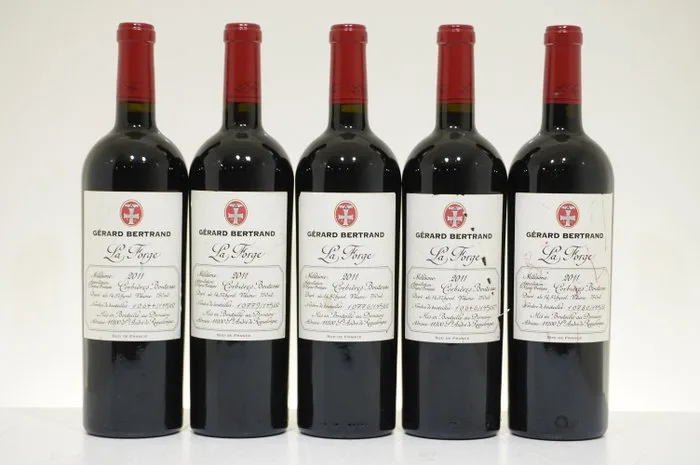 2011 Gérard Bertrand "La Forge" - Corbieres-Boutenac - 5 Bottles (0.75L)