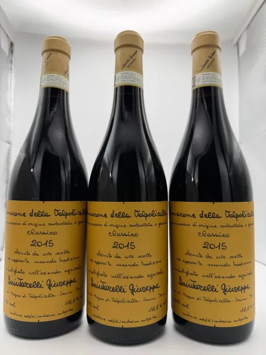 2015 Quintarelli Giuseppe - Amarone della Valpolicella DOCG, Classico - 3 Bottles (0.75L)