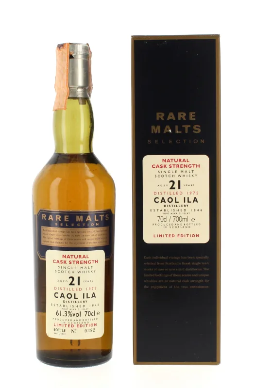 Caol Ila – 21 Year Old 1975 Rare Malts