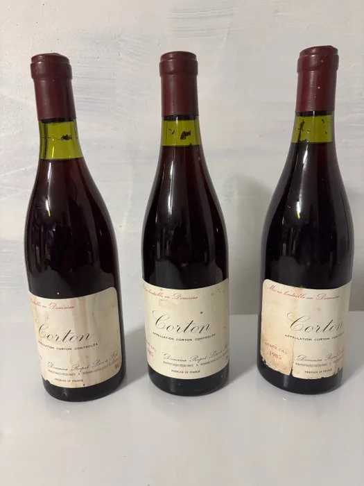 1985 Domaine Rapet Père & Fils - Corton Grand Cru - 3 Bottles (0.75L)