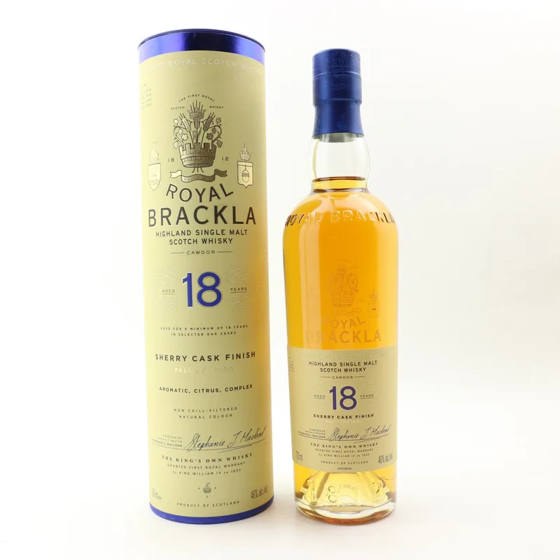 Royal Brackla – 18 Year Old Sherry Cask Finish (70cl, 46%)