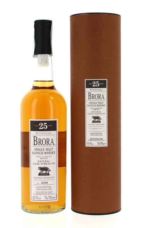 Brora – 25 Year Old 2008 Release