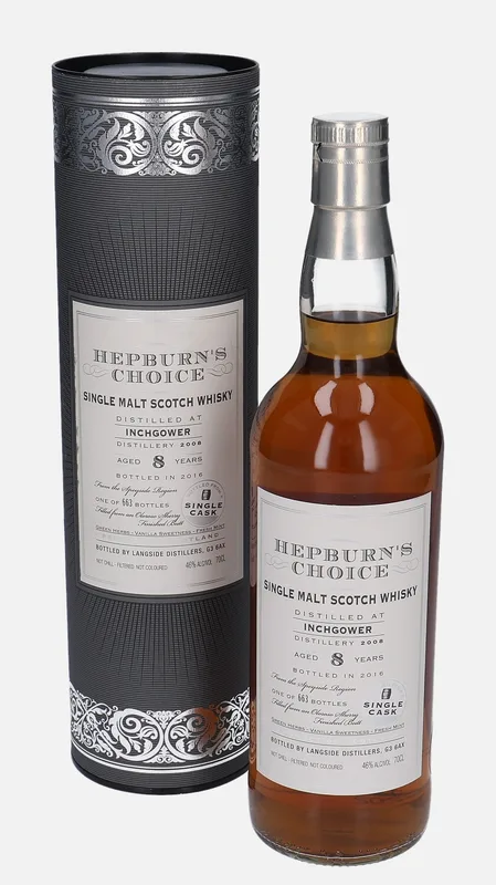 Inchgower – 2008 8 Year Old Langside Distillers Hepburn's Choice