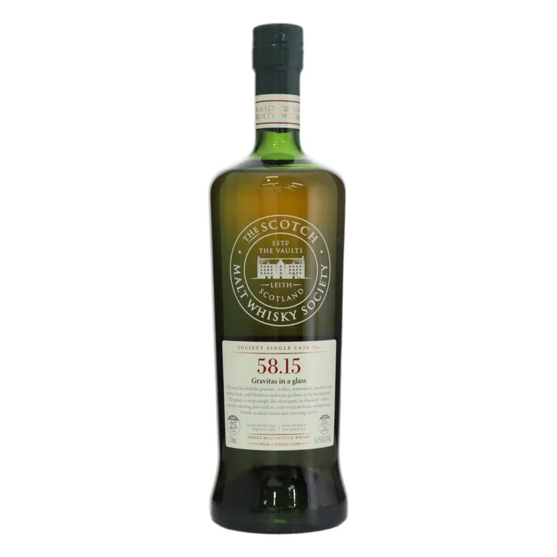 Strathisla – 1989 SMWS 25 Year Old 58.15 - Gravitas in a glass