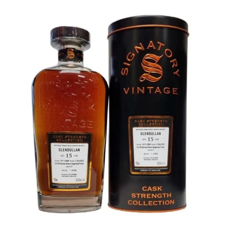 Glendullan – 2009 15 Year Old Signatory Vintage Cask Strength Collection Cask #9