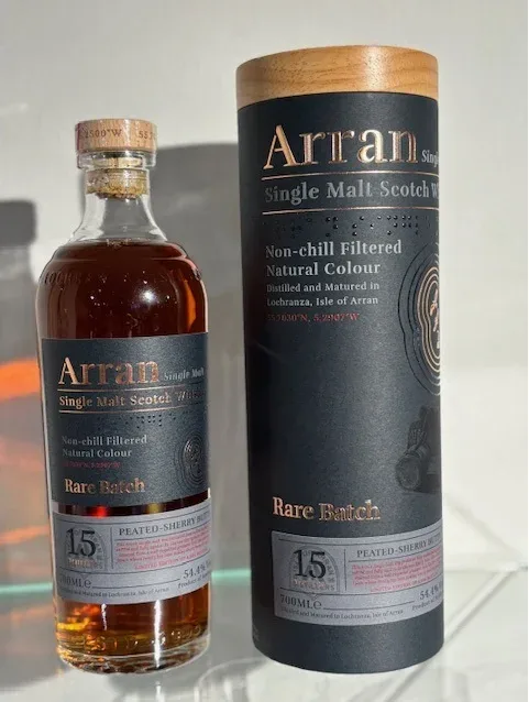 Arran – Rare Batch 15 Year Old Peated Sherry (54.4%)