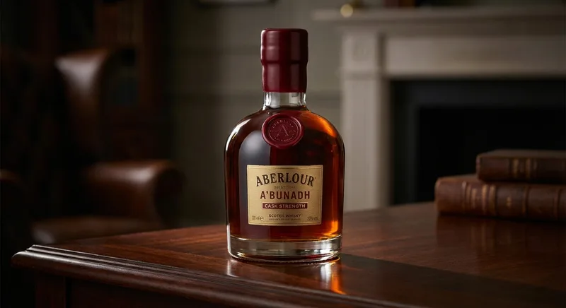 aberlour-abunach-series whisky bottle