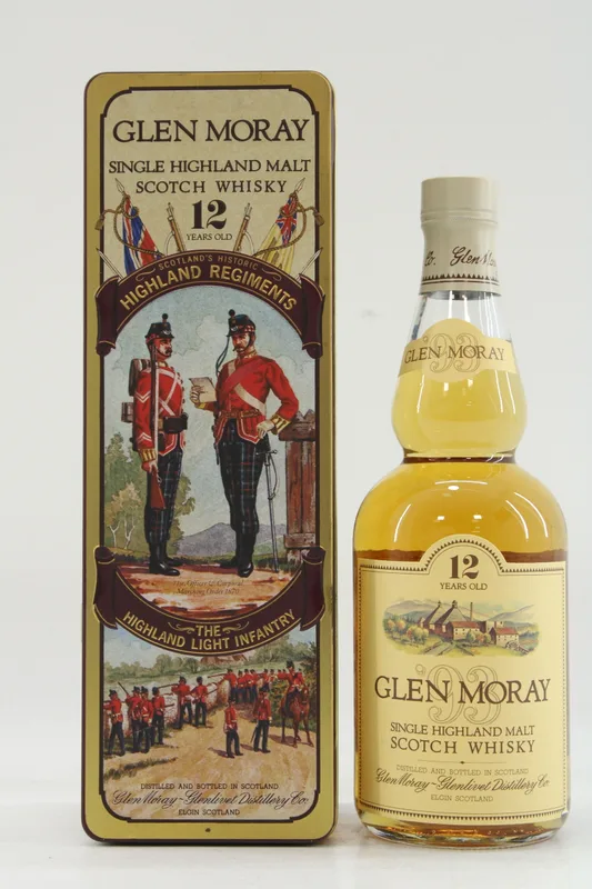 Glen Moray – 12 years Old - Highland Regiments - The Highlander Light Infantry
