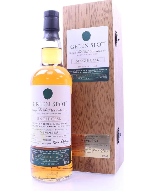 Green Spot – Cask 283863 11 Year Old The Palace Bar