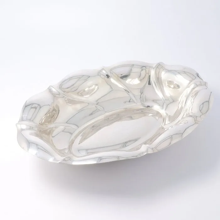 Gebrüder Deyhle. - Platter -.830 silver