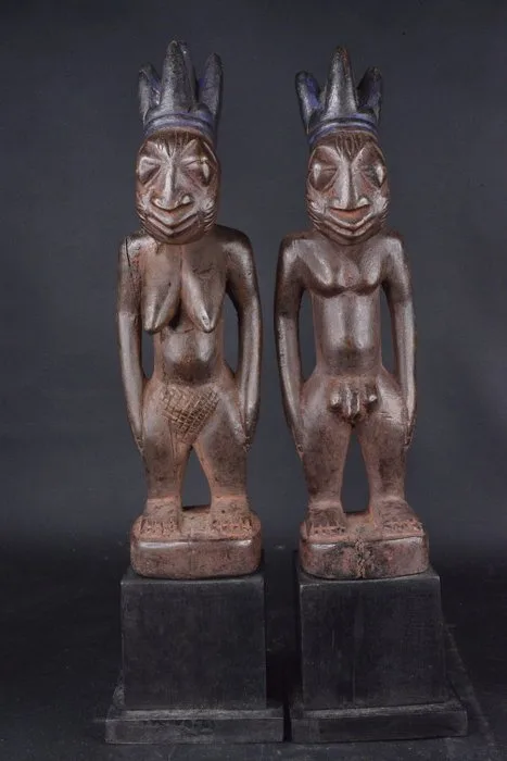 Ibedji fertility fetishes - Yoruba / Yorouba - Nigeria