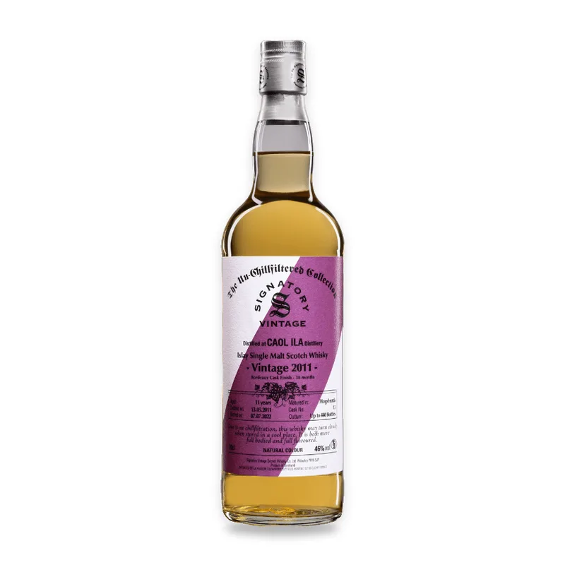 Caol Ila – 11 Year Old 2011 Bordeaux Finish S.V