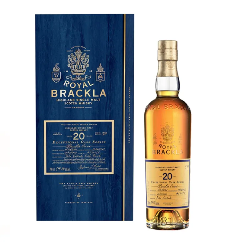 Royal Brackla – 20 Year Old 2003 Exceptional Cask Series Palo Cortado Finish #50058 (2023)