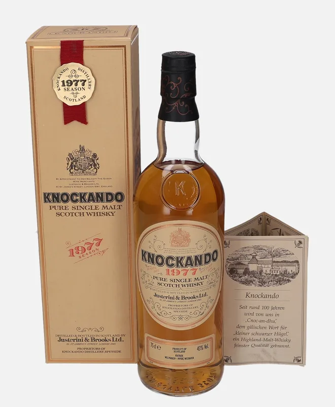 Knockando – 1977 (75cl, 43%)