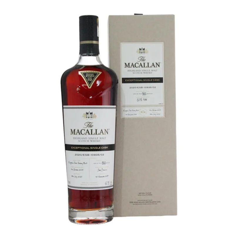 Macallan – 2004 Exceptional Cask #10935-02 / 2020 Release