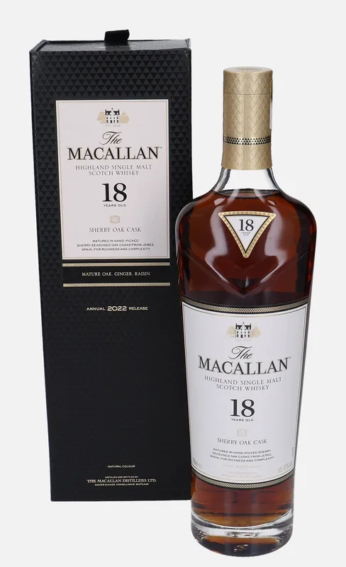 Macallan – 18 Year Old Annual 2022 Release (70cl, 43%)