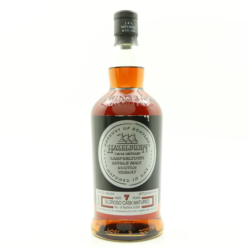 Hazelburn – 2018 7 Year Old Oloroso Cask (70cl, 47.9%)