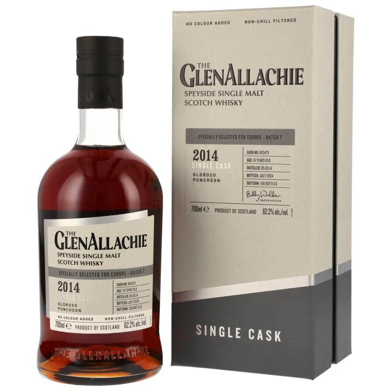 Glenallachie – 10 Year Old 2014/2024 Single Cask #803475