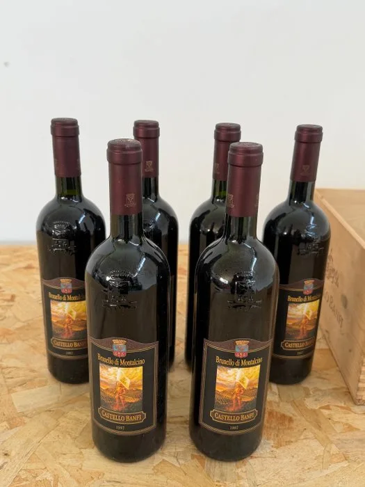 1997 Banfi - Brunello di Montalcino - 6 Bottles (0.75L)