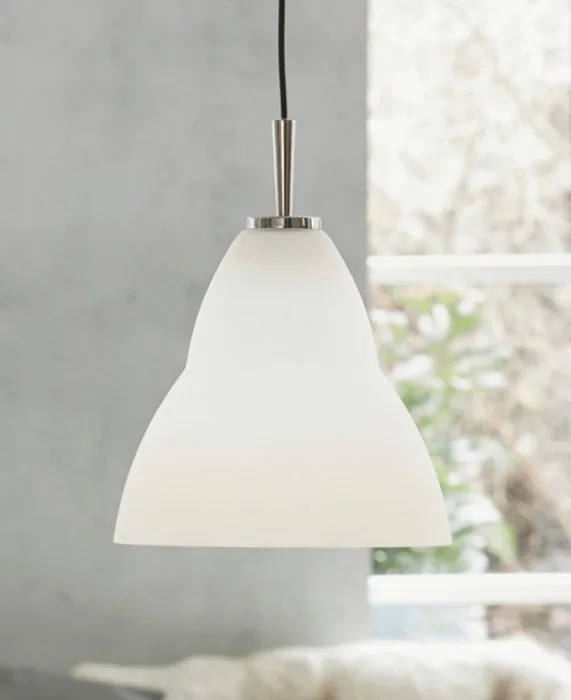 Herstal - Herstal Group - Hanging lamp - Fico Large Pendant - Opal Glass - Nordic Style Design