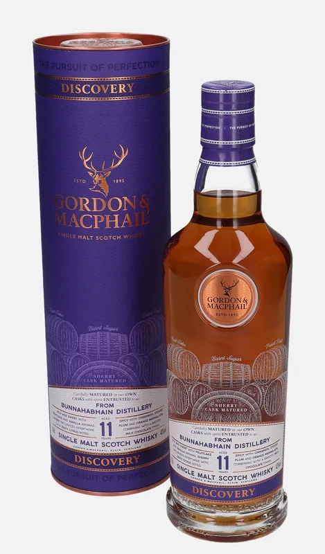 Bunnahabhain – 11 Year Old Gordon & MacPhail Discovery (70cl, 43%)