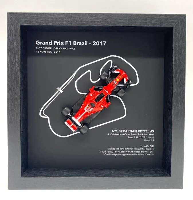 Artwork - Ferrari - Sebastian Vettel - GP F1 Brazil - Autodromo Jose Carlos Pace, Sao Paulo - 2017