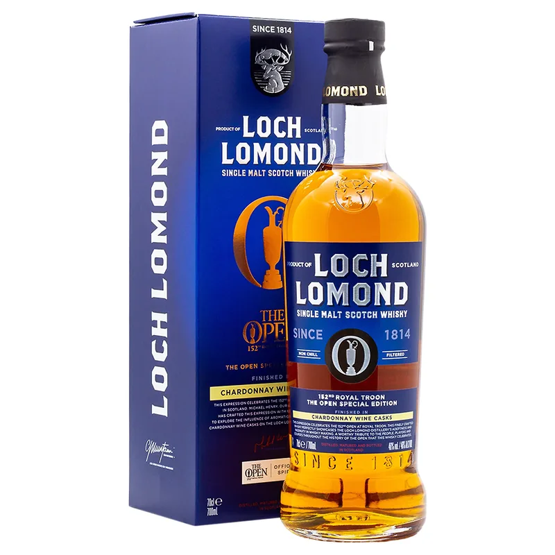Loch Lomond – The Open Special Edition 2024 Chardonnay Wine Cask Finish (70cl, 46%)