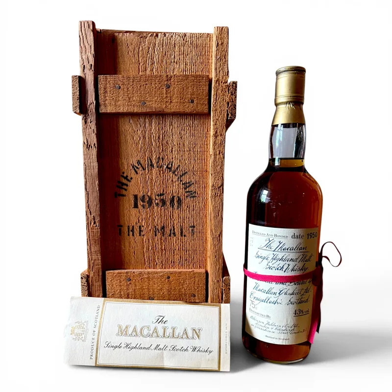 Macallan – 1950 'The Malt' 30 Year Old Atkinson Baldwin & Co London (1980s) (75cl, 43%)