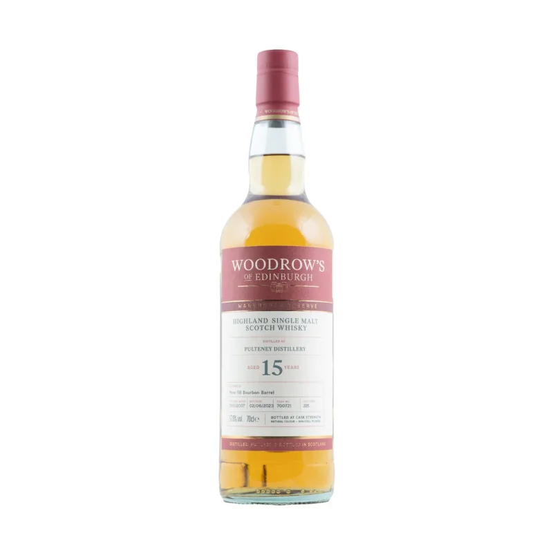 Pulteney – 15 Year Old 2007 First Fill Bourbon Barrel Woodrow's
